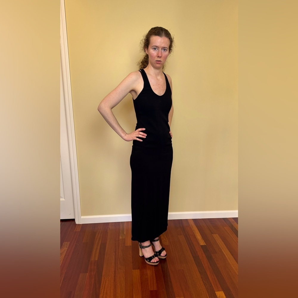James Perse tank top black dress - Picture 3 of 13
